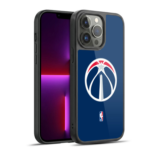 NBA Washington Wizards Logo Navy Blue Gel Armour Case For Apple iPhone 13 Pro Max