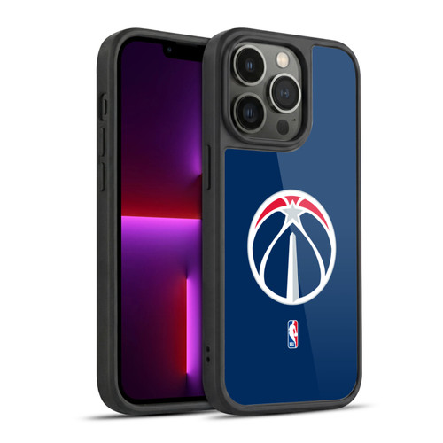 NBA Washington Wizards Logo Navy Blue Gel Armour Case For Apple iPhone 13 Pro