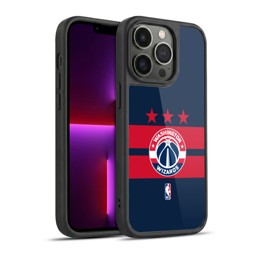 NBA Washington Wizards Logo Navy Blue Design Gel Armour Case For Apple iPhone 13 Pro