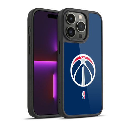 NBA Washington Wizards Logo Navy Blue Gel Armour Case For Apple iPhone 14 Pro