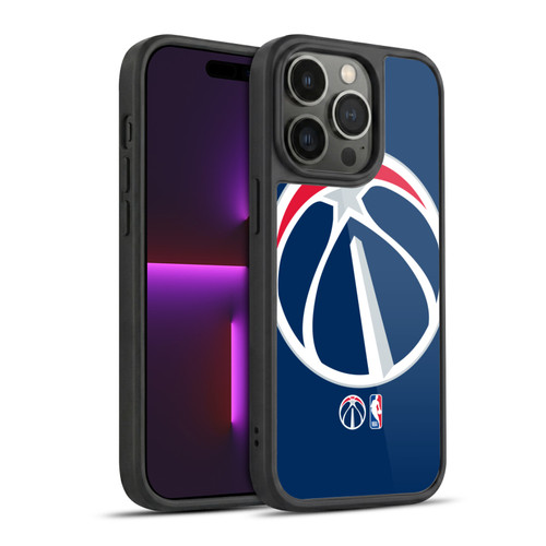 NBA Washington Wizards Logo Oversized Gel Armour Case For Apple iPhone 14 Pro