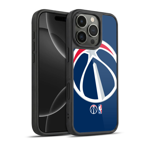 NBA Washington Wizards Logo Oversized Gel Armour Case For Apple iPhone 16 Pro