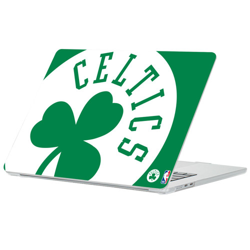 NBA Boston Celtics Logo Oversized Clear Hard Crystal Armour Laptop Case for Apple MacBook Air 13.6" A2681/A3113/A3240 2022/2024/2025