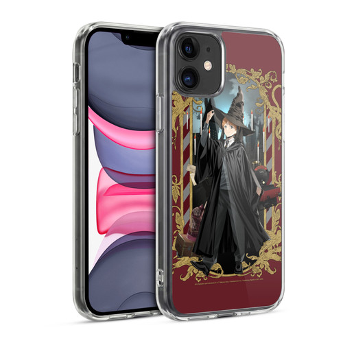Harry Potter 25th Anniversary Anime Ron Weasley Soft Gel Case for Apple iPhone 11