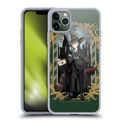 Harry Potter 25th Anniversary Anime Draco Malfoy Soft Gel Case for Apple iPhone 11 Pro Max & MagSafe