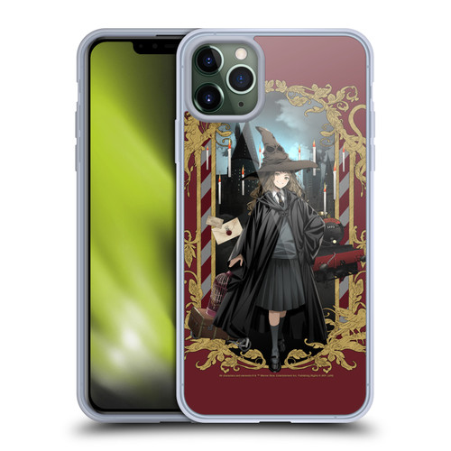 Harry Potter 25th Anniversary Anime Hermione Granger Soft Gel Case for Apple iPhone 11 Pro Max & MagSafe
