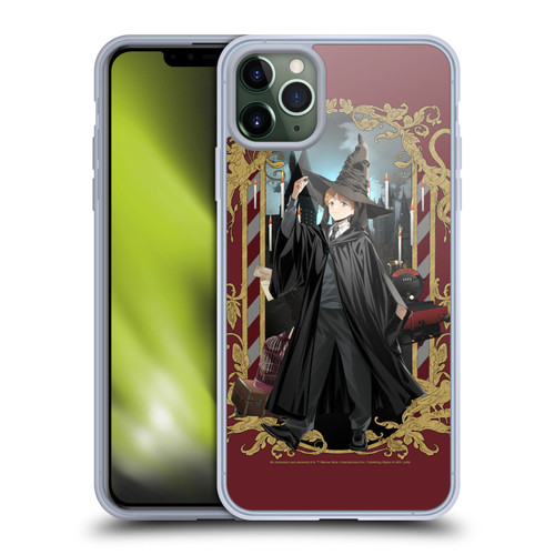 Harry Potter 25th Anniversary Anime Ron Weasley Soft Gel Case for Apple iPhone 11 Pro Max & MagSafe