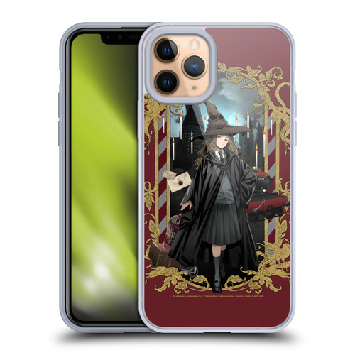 Harry Potter 25th Anniversary Anime Hermione Granger Soft Gel Case for Apple iPhone 11 Pro & MagSafe