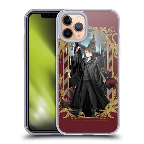 Harry Potter 25th Anniversary Anime Ron Weasley Soft Gel Case for Apple iPhone 11 Pro & MagSafe