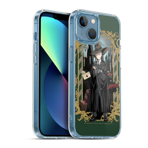 Harry Potter 25th Anniversary Anime Draco Malfoy Soft Gel Case for Apple iPhone 13 Mini & MagSafe