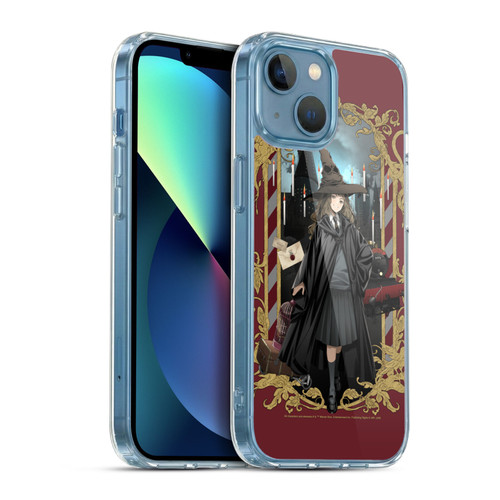 Harry Potter 25th Anniversary Anime Hermione Granger Soft Gel Case for Apple iPhone 13 Mini & MagSafe