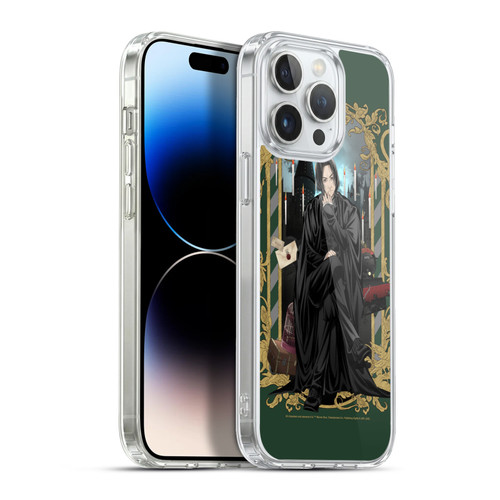 Harry Potter 25th Anniversary Anime Severus Snape Soft Gel Case for Apple iPhone 13 Pro Max & MagSafe