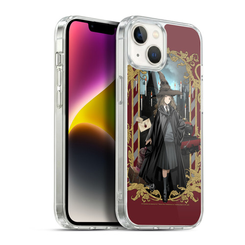 Harry Potter 25th Anniversary Anime Hermione Granger Soft Gel Case for Apple iPhone 14 Plus & MagSafe