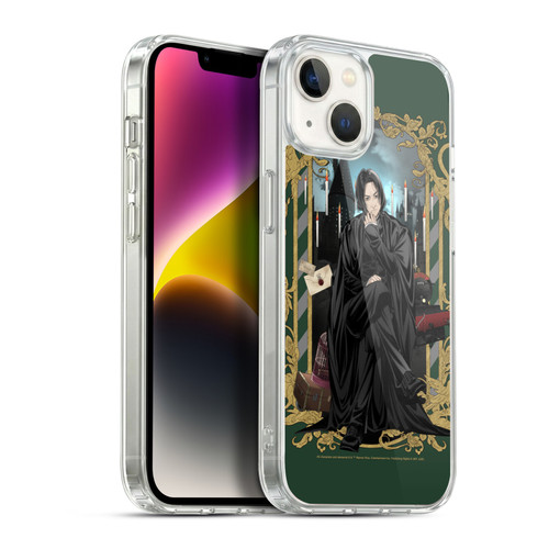 Harry Potter 25th Anniversary Anime Severus Snape Soft Gel Case for Apple iPhone 14 Plus & MagSafe