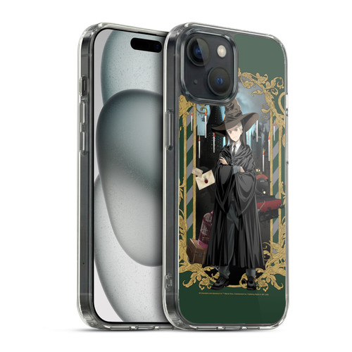 Harry Potter 25th Anniversary Anime Draco Malfoy Soft Gel Case for Apple iPhone 15 & MagSafe