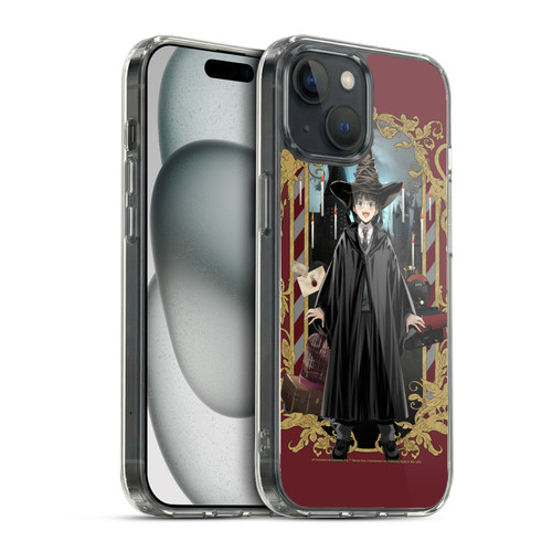Harry Potter 25th Anniversary Anime Harry Potter Soft Gel Case for Apple iPhone 15 & MagSafe