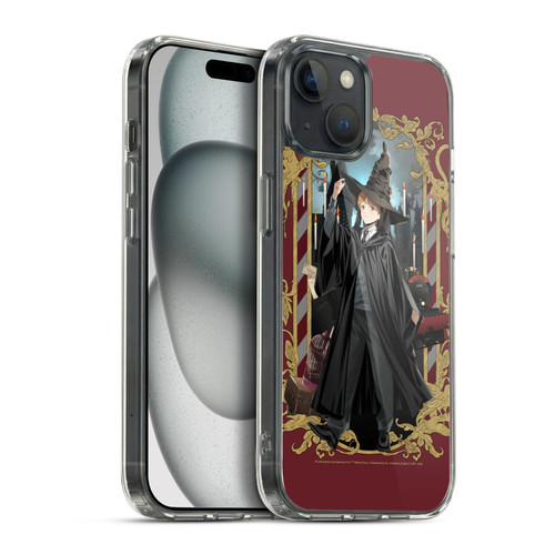 Harry Potter 25th Anniversary Anime Ron Weasley Soft Gel Case for Apple iPhone 15 Plus & MagSafe