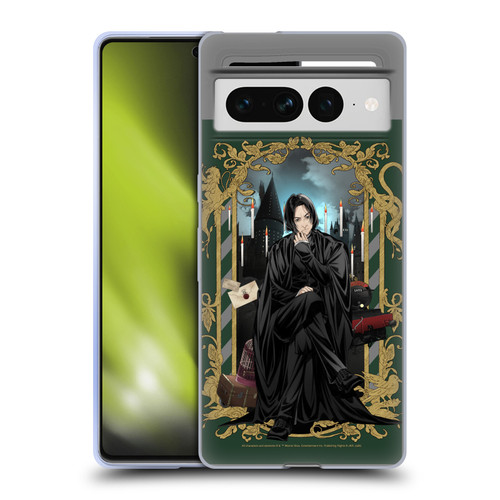 Harry Potter 25th Anniversary Anime Severus Snape Soft Gel Case for Google Pixel 7 Pro