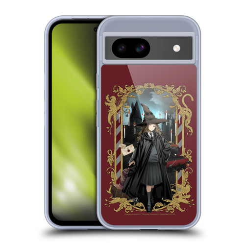 Harry Potter 25th Anniversary Anime Hermione Granger Soft Gel Case for Google Pixel 8a