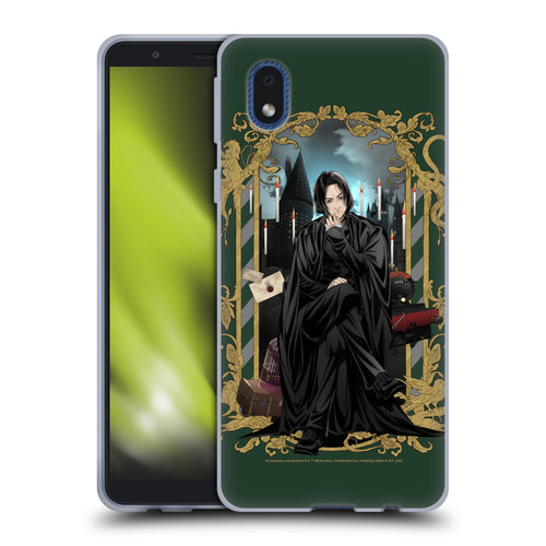 Harry Potter 25th Anniversary Anime Severus Snape Soft Gel Case for Samsung Galaxy A01 Core (2020)
