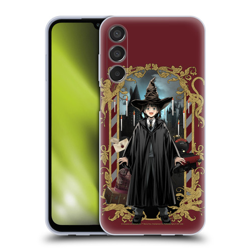 Harry Potter 25th Anniversary Anime Harry Potter Soft Gel Case for Samsung Galaxy M15/F15 5G