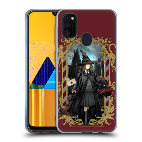 Harry Potter 25th Anniversary Anime Hermione Granger Soft Gel Case for Samsung Galaxy M30s (2019)/M21 (2020)