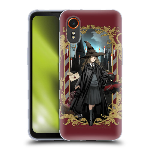 Harry Potter 25th Anniversary Anime Hermione Granger Soft Gel Case for Samsung Galaxy Xcover7 5G