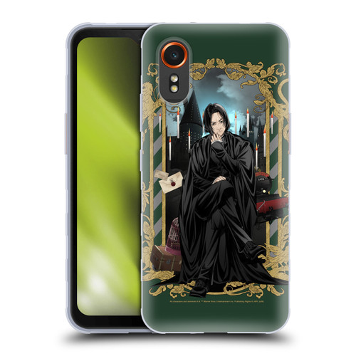 Harry Potter 25th Anniversary Anime Severus Snape Soft Gel Case for Samsung Galaxy Xcover7 5G