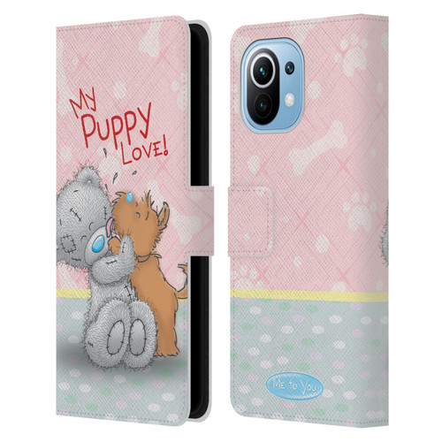 Me To You Classic Tatty Teddy Dog Pet Leather Book Wallet Case Cover For Xiaomi Mi 11