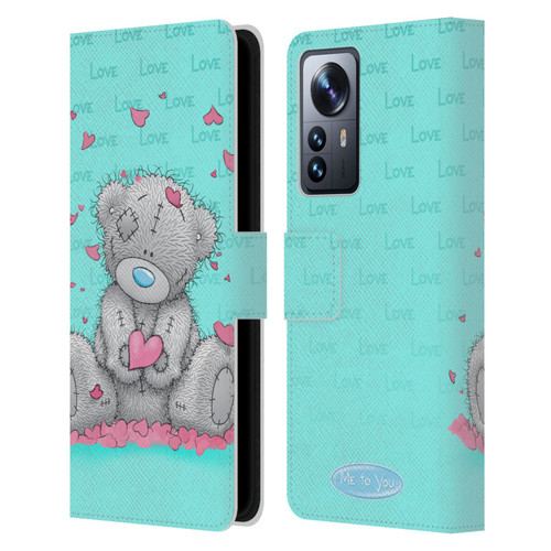 Me To You Classic Tatty Teddy Love Leather Book Wallet Case Cover For Xiaomi 12 Pro