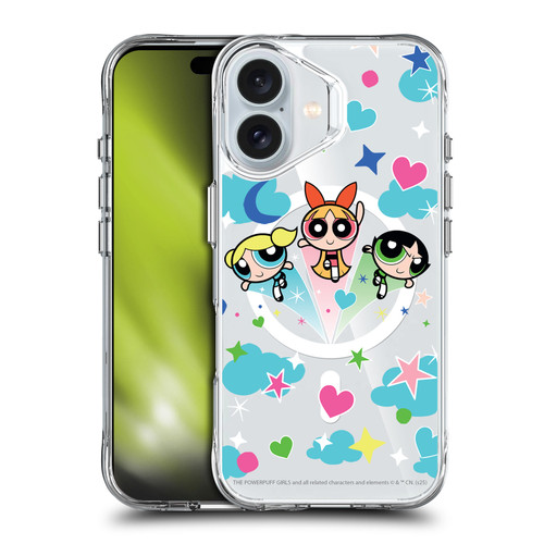 The Powerpuff Girls Character Icons Group SHOCKPROOF BUMPER CASE COMPATIBLE WITH Apple iPhone 16 & MAGSAFE