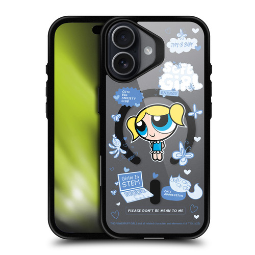 The Powerpuff Girls Character Icons Bubbles BLACK SHOCKPROOF BUMPER CASE COMPATIBLE WITH Apple iPhone 17 & MAGSAFE