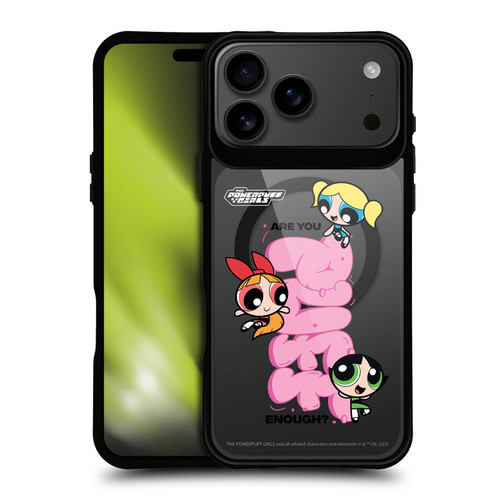 The Powerpuff Girls Character Icons Pink BLACK SHOCKPROOF BUMPER CASE COMPATIBLE WITH Apple iPhone 17 Pro Max & MAGSAFE