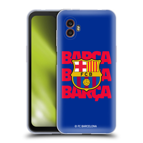 FC Barcelona Graphics Barca Crest Soft Gel Case for Samsung Galaxy Xcover6 Pro/Pro2