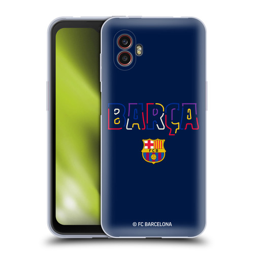 FC Barcelona Graphics Neon Barca Soft Gel Case for Samsung Galaxy Xcover6 Pro/Pro2