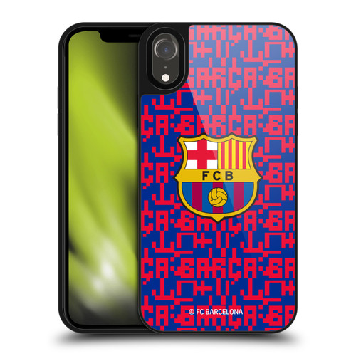FC Barcelona Graphics Pattern Gel Armour Case For Apple iPhone XR
