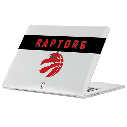 NBA Toronto Raptors Logo Red Ball Clear Hard Crystal Armour Laptop Case for Apple MacBook Air 13.6" A2681/A3113/A3240/A3449 2022/2024/2025/2026