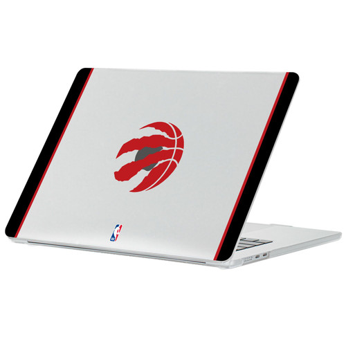 NBA Toronto Raptors Logo Retro Design Text Clear Hard Crystal Armour Laptop Case for Apple MacBook Air 13.6" A2681/A3113/A3240/A3449 2022/2024/2025/2026
