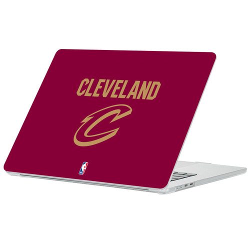 NBA Cleveland Cavaliers Logo Red Design Clear Hard Crystal Armour Laptop Case for Apple MacBook Air 13.6" A2681/A3113/A3240 2022/2024/2025