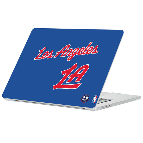 NBA Los Angeles Clippers Logo Retro Design Clear Hard Crystal Armour Laptop Case for Apple MacBook Air 13.6" A2681/A3113/A3240/A3449 2022/2024/2025/2026