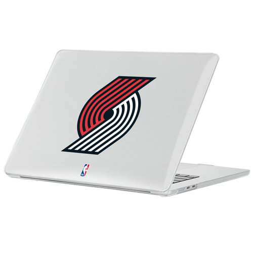 NBA Portland Trail Blazers Logo Primary Clear Hard Crystal Armour Laptop Case for Apple MacBook Air 13.6" A2681/A3113/A3240 2022/2024/2025