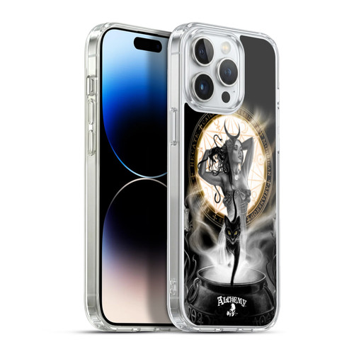 Alchemy Gothic Graphic Art Lunacalia Soft Gel Case for Apple iPhone 13 Pro Max & MagSafe