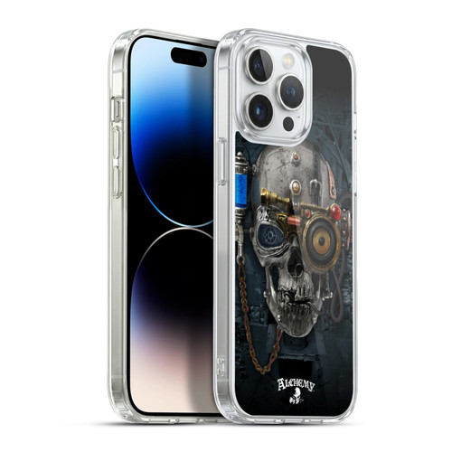Alchemy Gothic Graphic Art Necronaut Soft Gel Case for Apple iPhone 13 Pro Max & MagSafe