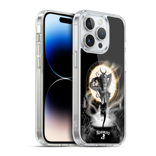 Alchemy Gothic Graphic Art Lunacalia Soft Gel Case for Apple iPhone 13 Pro & MagSafe
