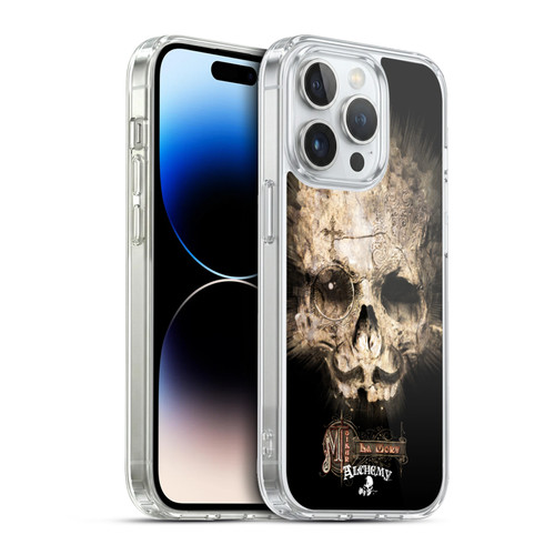 Alchemy Gothic Graphic Art M'sieur La Mort Soft Gel Case for Apple iPhone 13 Pro & MagSafe