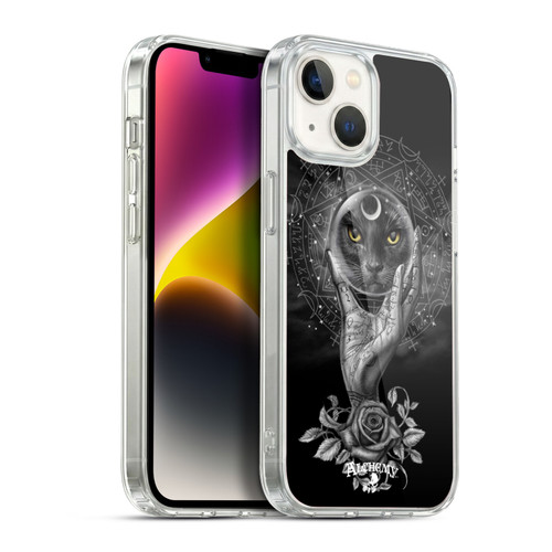 Alchemy Gothic Graphic Art Grimalkin's Glass Soft Gel Case for Apple iPhone 14