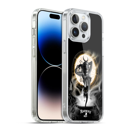 Alchemy Gothic Graphic Art Lunacalia Soft Gel Case for Apple iPhone 14 Pro Max & MagSafe