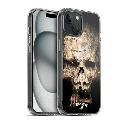 Alchemy Gothic Graphic Art M'sieur La Mort Soft Gel Case for Apple iPhone 15 & MagSafe