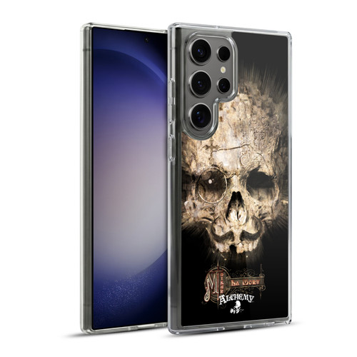 Alchemy Gothic Graphic Art M'sieur La Mort Soft Gel Case for Samsung Galaxy S23 Ultra 5G & MagSafe