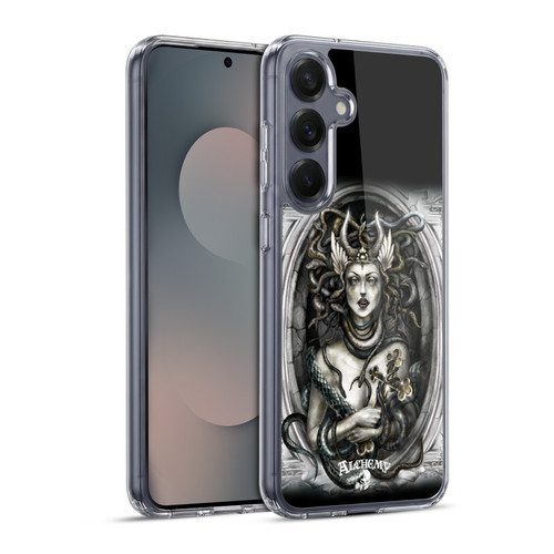 Alchemy Gothic Graphic Art Dante's Fury Soft Gel Case for Samsung Galaxy S25+ & MagSafe